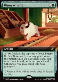 Bison Whistle (V.2) - Magic: The Gathering | Avatar: The Last Airbender: Eternal (Rare) [TLE-202]