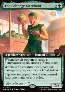 The Cabbage Merchant (V.2) - Magic: The Gathering | Avatar: The Last Airbender: Eternal (Rare) [TLE-203]