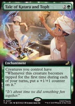 Tale of Katara and Toph (V.2) - Magic: The Gathering | Avatar: The Last Airbender: Eternal (Rare) [TLE-207]
