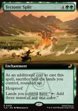 Tectonic Split (V.2) - Magic: The Gathering | Avatar: The Last Airbender: Eternal (Rare) [TLE-208]