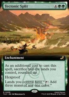 Tectonic Split (V.2) - Magic: The Gathering | Avatar: The Last Airbender: Eternal (Rare) [TLE-208]