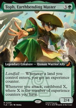 Toph, Earthbending Master (V.2) - Magic: The Gathering | Avatar: The Last Airbender: Eternal (Mythic) [TLE-209]