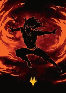 Art Series: Ozai, the Phoenix King (V.2) - Magic: The Gathering | Avatar: The Last Airbender: Extras (Tip Card) [XTLA-A39]
