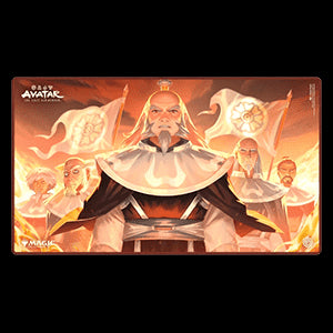Magic: The Gathering | Avatar: The Last Airbender: "Iroh, Grand Lotus" Playmat - Magic: The Gathering | Avatar: The Last Airbender