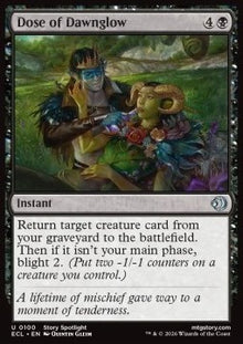 Dose of Dawnglow - Lorwyn Eclipsed (Uncommon) [ECL-100]