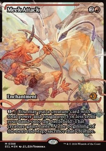 Meek Attack (V.2) - Lorwyn Eclipsed: Extras (Mythic) [XECL-388]
