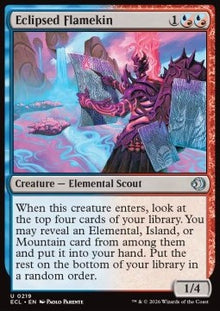 Eclipsed Flamekin - Lorwyn Eclipsed (Uncommon) [ECL-219]