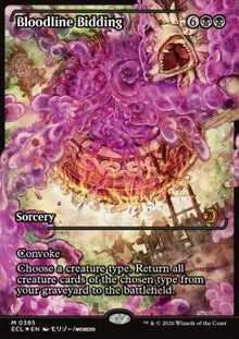 Bloodline Bidding (V.2) - Lorwyn Eclipsed: Extras (Mythic) [XECL-385]