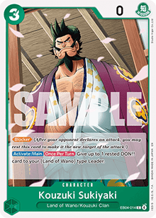 Kozuki Sukiyaki (EB04-014) - The Azure Sea's Seven (Common) [OP14-EB04-014]