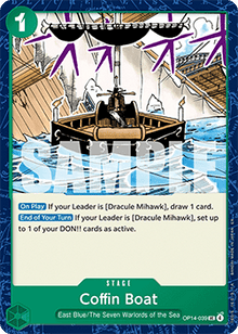 Coffin Boat (OP14-039) - The Azure Sea's Seven (Uncommon) [OP14-039]