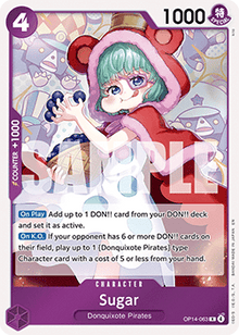 Sugar (OP14-063) - The Azure Sea's Seven (Rare) [OP14-063]