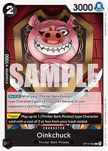 Oinkchuck (OP14-082) - The Azure Sea's Seven (Common) [OP14-082]