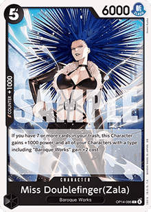 Miss Doublefinger(Zala) (OP14-086) - The Azure Sea's Seven (Common) [OP14-086]