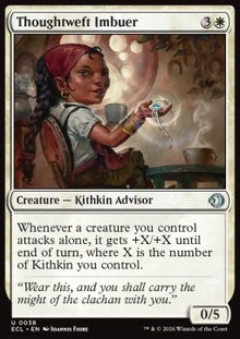 Thoughtweft Imbuer - Lorwyn Eclipsed (Uncommon) [ECL-38]