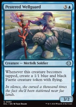 Pestered Wellguard - Lorwyn Eclipsed (Uncommon) [ECL-63]