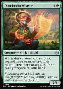 Dundoolin Weaver - Lorwyn Eclipsed (Uncommon) [ECL-175]