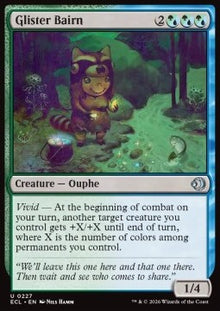 Glister Bairn - Lorwyn Eclipsed (Uncommon) [ECL-227]