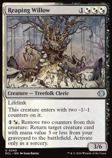 Reaping Willow - Lorwyn Eclipsed (Uncommon) [ECL-240]