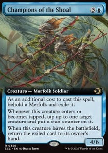 Champions of the Shoal - Lorwyn Eclipsed: Extras (Rare) [XECL-356]