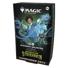 Commander: Secrets of Strixhaven: "Quandrix Unlimited" Commander Deck - Commander: Secrets of Strixhaven