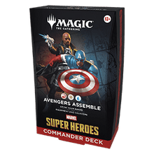 Commander: Magic: The Gathering | Marvel Super Heroes: "Avengers Assemble" Commander Deck - Commander: Marvel Super Heroes