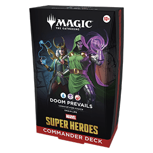 Commander: Magic: The Gathering | Marvel Super Heroes: "Doom Prevails" Commander Deck - Commander: Marvel Super Heroes