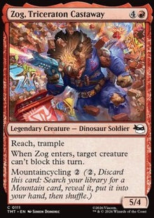 Zog, Triceraton Castaway - Teenage Mutant Ninja Turtles (Common) [TMT-111]