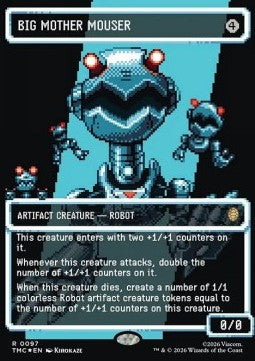 Big Mother Mouser (V.2) - Commander: Teenage Mutant Ninja Turtles: Extras (Rare) [XTMC-97]