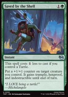 Saved by the Shell - Teenage Mutant Ninja Turtles (Uncommon) [TMT-132]