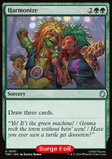Harmonize - Commander: Teenage Mutant Ninja Turtles: Extras (Uncommon) [XTMC-51]