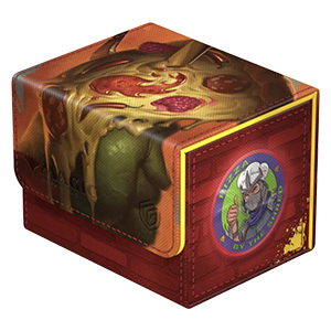 Teenage Mutant Ninja Turtles: "Pizza Mountain" Sidewinder 100+ Xenoskin Deck Box - Teenage Mutant Ninja Turtles