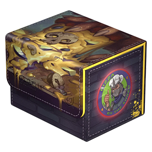 Teenage Mutant Ninja Turtles: "Pizza Swamp" Sidewinder 100+ Xenoskin Deck Box - Teenage Mutant Ninja Turtles