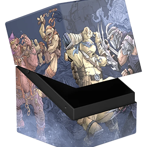 Teenage Mutant Ninja Turtles: "Technodrome Battle" RTE Boulder Deck Box - Teenage Mutant Ninja Turtles