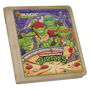 Teenage Mutant Ninja Turtles: "Pizza Box" Zipfolio 480 Xenoskin Binder - Teenage Mutant Ninja Turtles