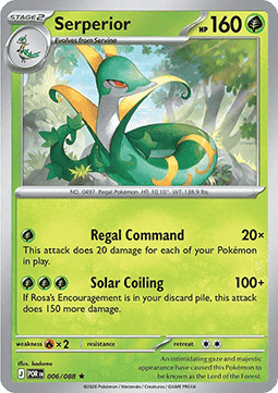Serperior - Perfect Order (Rare) [POR-006]