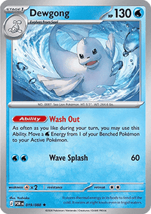 Dewgong - Perfect Order (Rare) [POR-019]