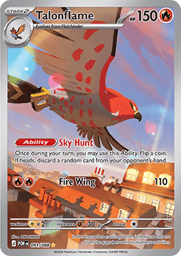 Talonflame - Perfect Order (Illustration Rare) [POR-091]