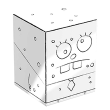 Ultimate Guard Squaroe SpongeBob SquarePants Boulder Deck Case 100+ (DoodleBob)