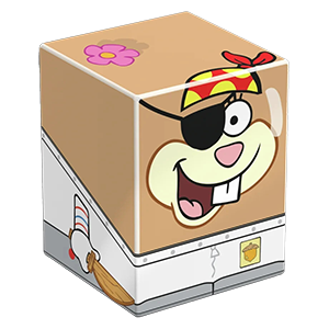 Ultimate Guard Squaroe SpongeBob SquarePants Boulder Deck Case 100+ (Pirate Sandy)