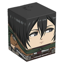 Ultimate Guard Squaroe Attack on Titan Boulder Deck Case 100+ (Mikasa Ackermann)