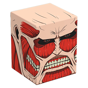 Ultimate Guard Squaroe Attack on Titan Boulder Deck Case 100+ (Colossal Titan)