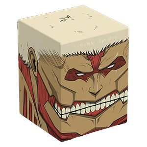 Ultimate Guard Squaroe Attack on Titan Boulder Deck Case 100+ (Armored Titan)