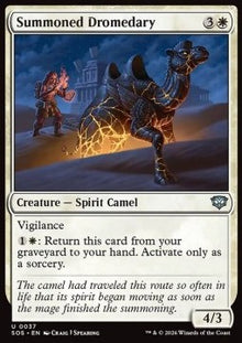 Summoned Dromedary - Secrets of Strixhaven (Uncommon) [SOS-37]