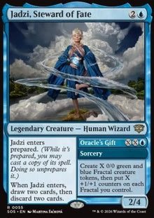 Jadzi, Steward of Fate // Oracle's Gift - Secrets of Strixhaven (Rare) [SOS-55]