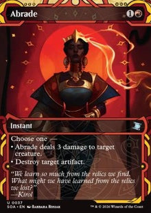 Abrade (V.1) - Secrets of Strixhaven: Mystical Archive (Uncommon) [SOA-37]
