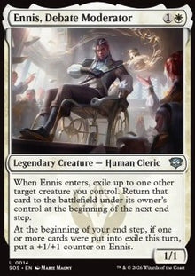 Ennis, Debate Moderator - Secrets of Strixhaven (Uncommon) [SOS-14]
