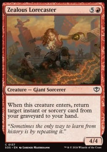 Zealous Lorecaster - Secrets of Strixhaven (Common) [SOS-137]