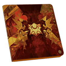 Secrets of Strixhaven: "Lorehold" Zipfolio Xenoskin 12-Pocket Binder - Secrets of Strixhaven