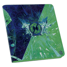 Secrets of Strixhaven: "Quandrix" Zipfolio Xenoskin 12-Pocket Binder - Secrets of Strixhaven