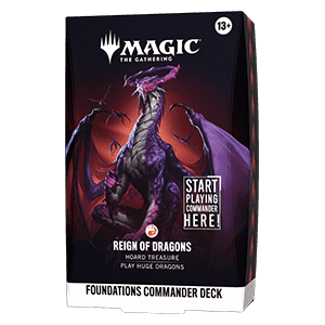 Commander: Foundations: "Reign of Dragons" Commander Deck